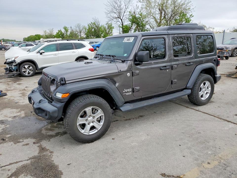 Aukcja sprzedaży 2019 Jeep Wrangler Unlimited, vin: 1C4HJXDG4KW507371, numer aukcji: 48871796