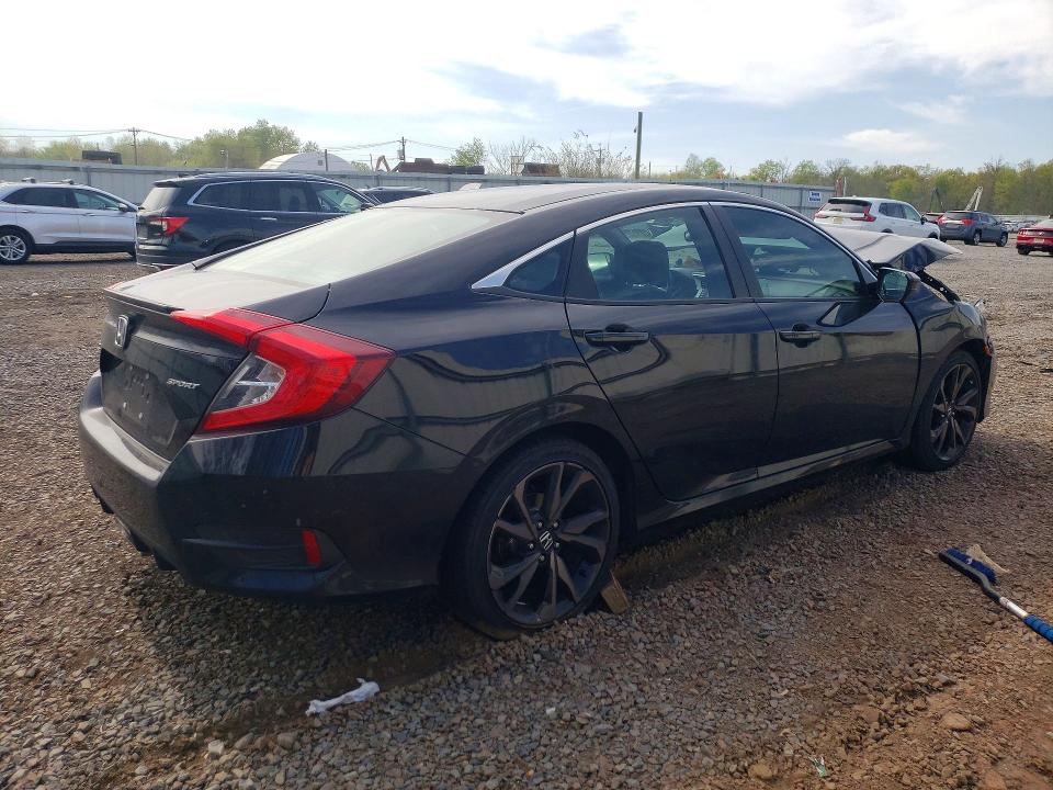 Aukcja sprzedaży 2020 Honda Civic, vin: 19XFC2F80LE210216, numer aukcji: 51087446