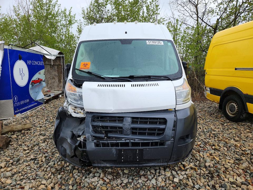 Продаж на аукціоні авто 2018 Ram Promaster 2500, vin: 3C6TRVDG5JE156381, номер лоту: 51769126