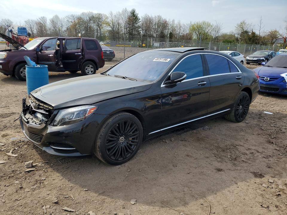 49751196 :رقم المزاد ، WDDUG8FB7FA164892 vin ، 2015 Mercedes-benz S مزاد بيع