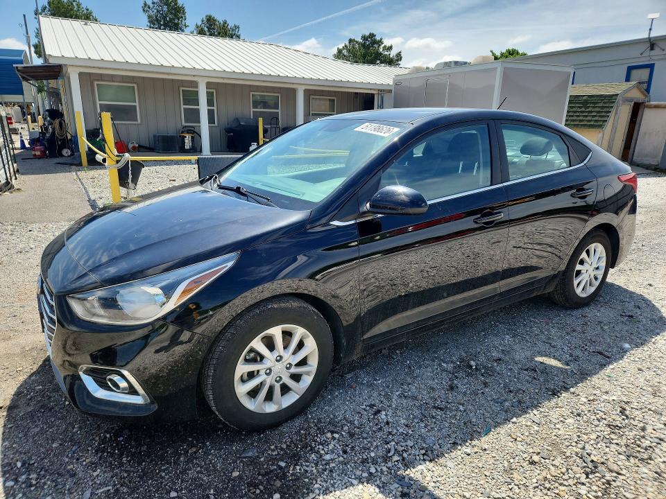 2022 Hyundai Accent მანქანა იყიდება აუქციონზე, vin: 3KPC24A63NE163001, აუქციონის ნომერი: 51198626