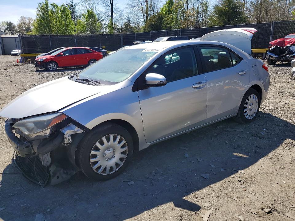 49120076 :رقم المزاد ، 2T1BURHE1FC437523 vin ، 2015 Toyota Corolla مزاد بيع