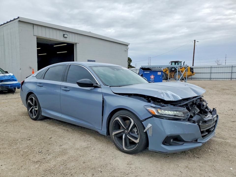 48937266 :رقم المزاد ، 1HGCV1F43NA087393 vin ، 2022 Honda Accord مزاد بيع