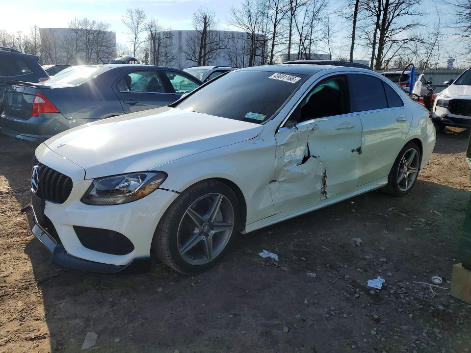 Auction sale of the 2017 Mercedes-benz C, vin: 55SWF4JB0HU184965, lot number: 49081166