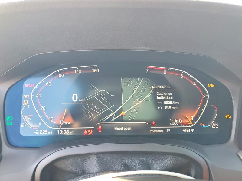 2021 Bmw 330i მანქანა იყიდება აუქციონზე, vin: 3MW5R1J07M8C09597, აუქციონის ნომერი: 50980826