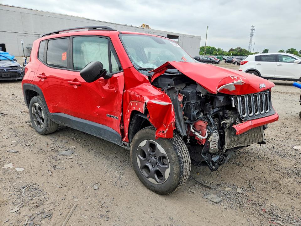 51320856 :رقم المزاد ، ZACCJBAB8HPG16976 vin ، 2017 Jeep Renegade مزاد بيع