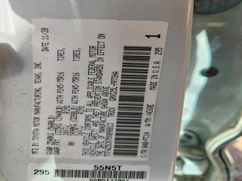 Aukcja sprzedaży 2021 Toyota Tacoma, vin: 5TFAZ5CN7MX098813, numer aukcji: 50241146
