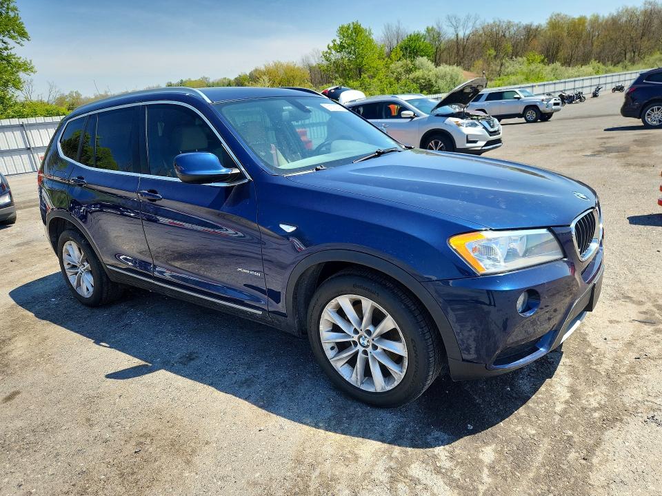2013 Bmw X3 მანქანა იყიდება აუქციონზე, vin: 5UXWX9C54D0A11009, აუქციონის ნომერი: 51127146