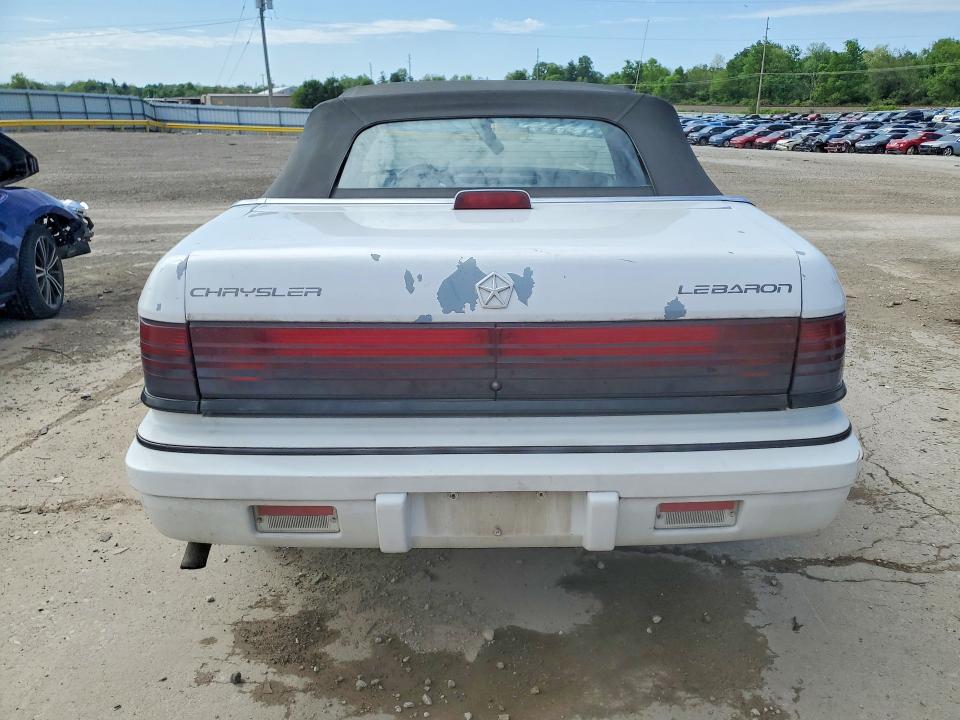 Продажа на аукционе авто 1992 Chrysler Lebaron, vin: 1C3XU4532NF189532, номер лота: 50192746