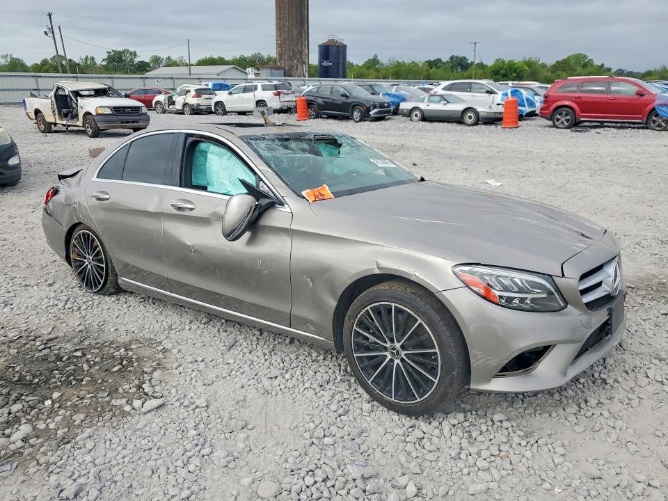 2020 Mercedes-benz C მანქანა იყიდება აუქციონზე, vin: W1KWF8DB2LR577671, აუქციონის ნომერი: 48154846
