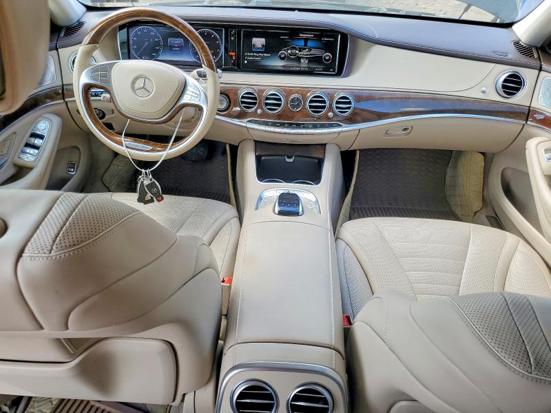 50130056 :رقم المزاد ، WDDUG8FB6FA104960 vin ، 2015 Mercedes-benz S مزاد بيع