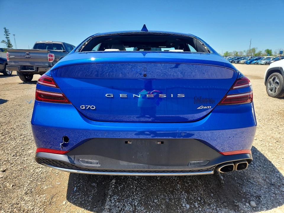 51263436 :رقم المزاد ، KMTG34TA7PU107813 vin ، 2023 Genesis G70 مزاد بيع