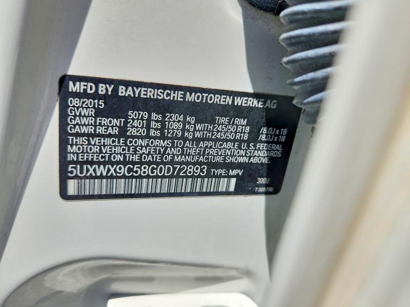 Продажа на аукционе авто 2016 Bmw X3, vin: 5UXWX9C58G0D72893, номер лота: 48936536