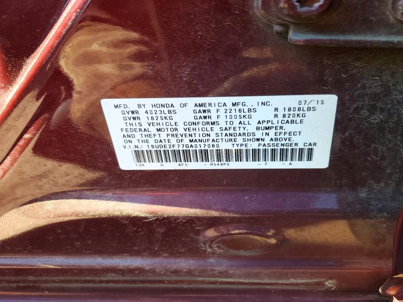 Продаж на аукціоні авто 2016 Acura Ilx, vin: 19UDE2F77GA017080, номер лоту: 49110646