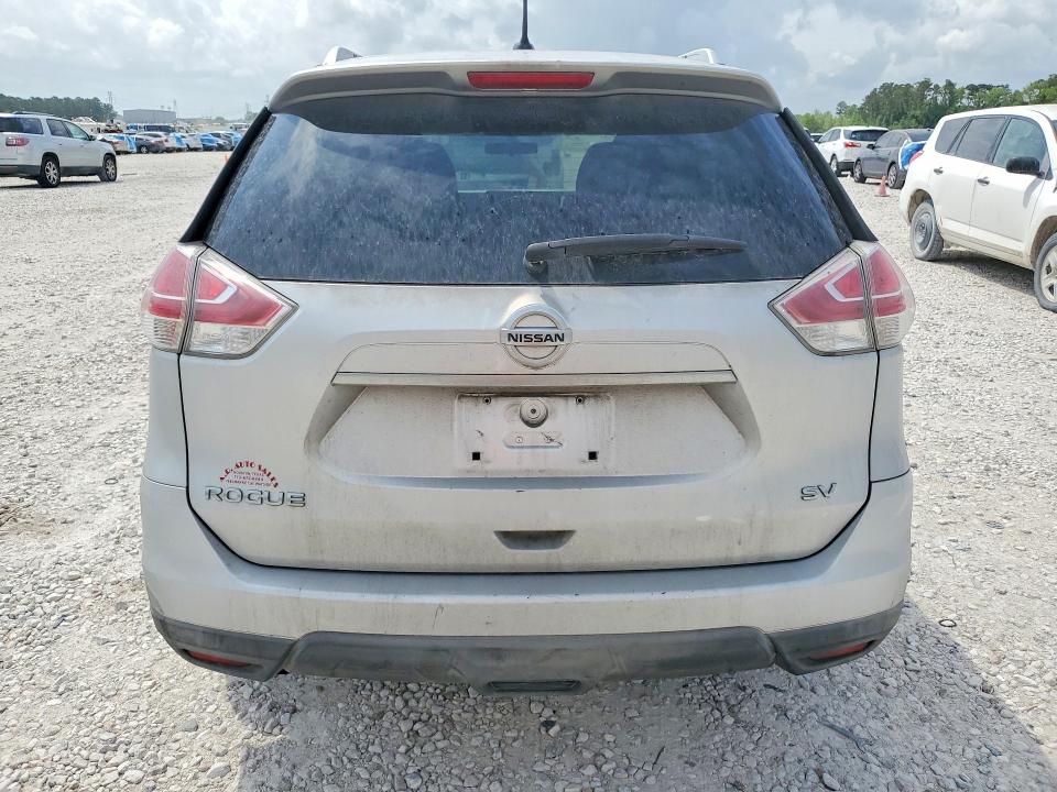 2016 Nissan Rogue მანქანა იყიდება აუქციონზე, vin: KNMAT2MT7GP717864, აუქციონის ნომერი: 48762866