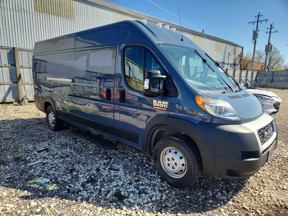 50429316 :رقم المزاد ، 3C6MRVJG4ME540861 vin ، 2021 Ram Promaster 3500 مزاد بيع