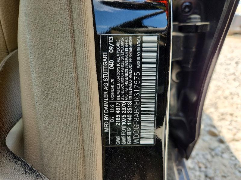 Aukcja sprzedaży 2014 Mercedes-benz C, vin: WDDGF8AB6ER317575, numer aukcji: 51030976