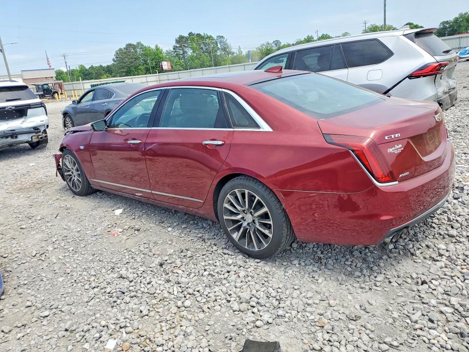 2017 Cadillac Ct6 მანქანა იყიდება აუქციონზე, vin: 1G6KD5RS6HU142715, აუქციონის ნომერი: 50153886