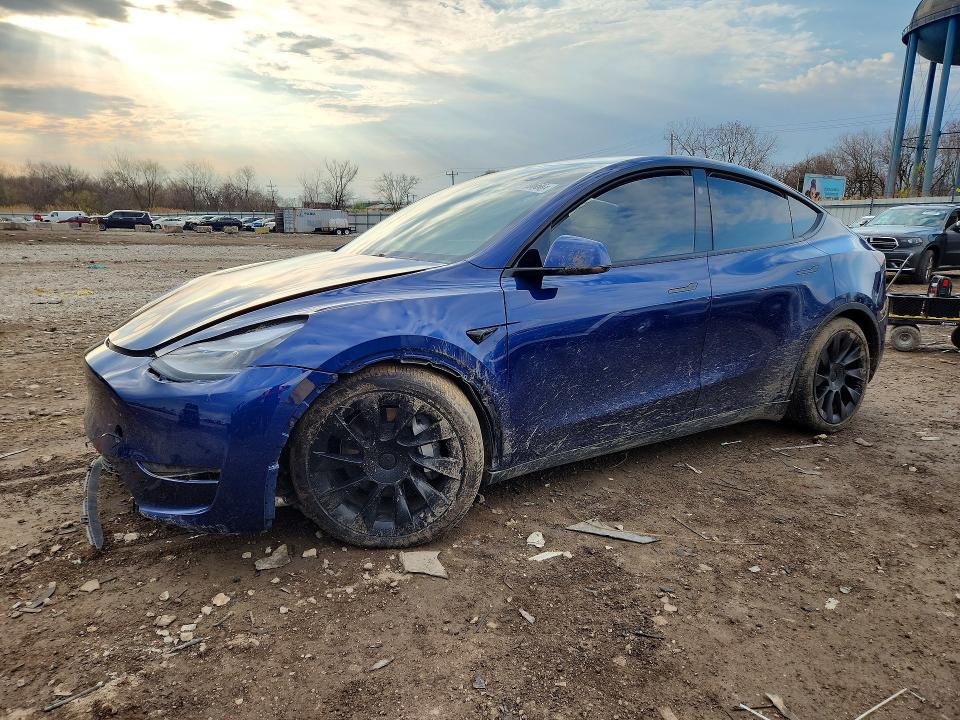 2023 Tesla Model Y მანქანა იყიდება აუქციონზე, vin: 7SAYGDEE0PF875572, აუქციონის ნომერი: 49110666