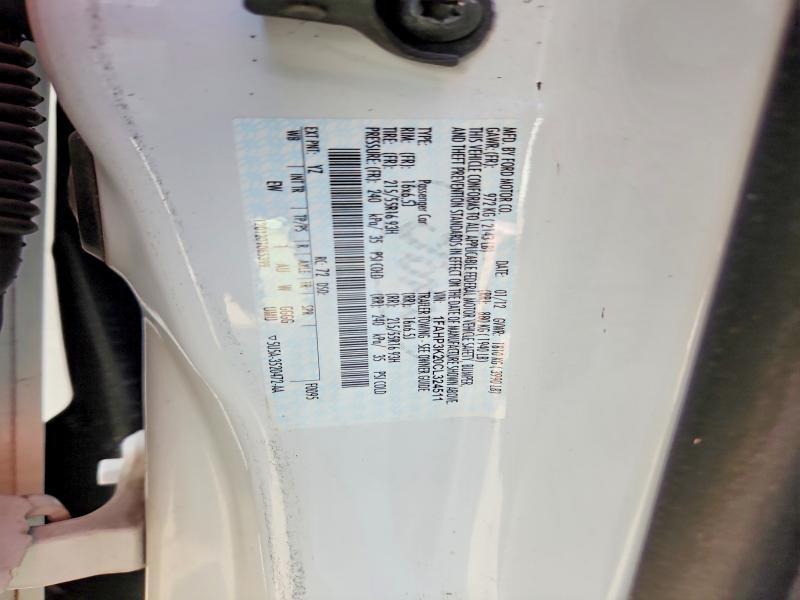 Продаж на аукціоні авто 2012 Ford Focus, vin: 1FAHP3K20CL324511, номер лоту: 50957856