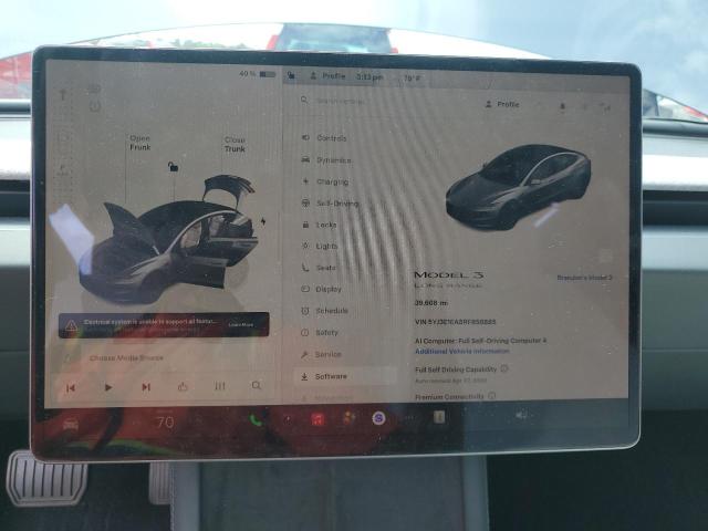 2024 Tesla Model 3 მანქანა იყიდება აუქციონზე, vin: 5YJ3E1EA8RF858885, აუქციონის ნომერი: 48968546