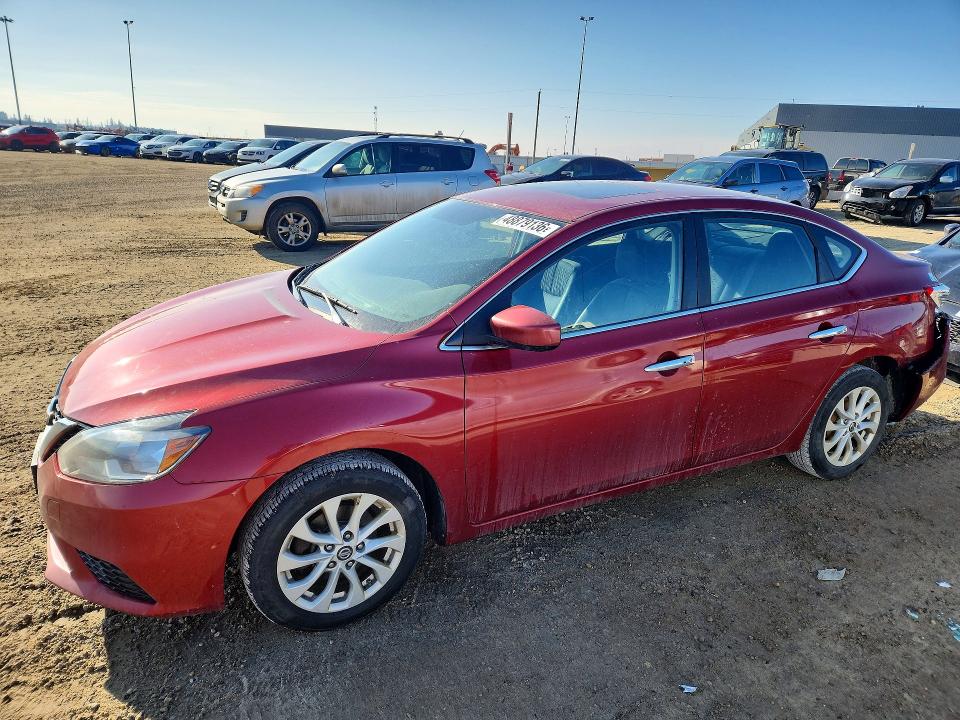 48879136 :رقم المزاد ، 3N1AB7AP9GL651100 vin ، 2016 Nissan Sentra مزاد بيع