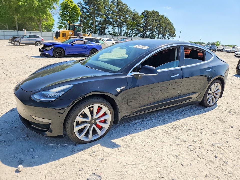 Продажа на аукционе авто 2020 Tesla Model 3, vin: 5YJ3E1EA6LF645487, номер лота: 49860246
