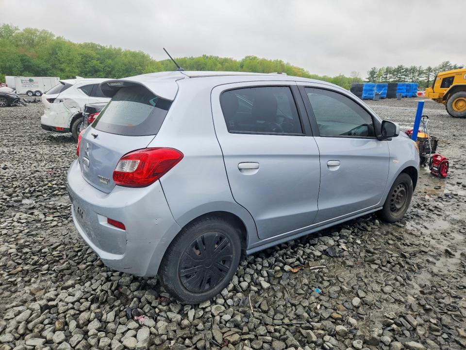 50611996 :رقم المزاد ، ML32A3HJXHH000222 vin ، 2017 Mitsubishi Mirage مزاد بيع