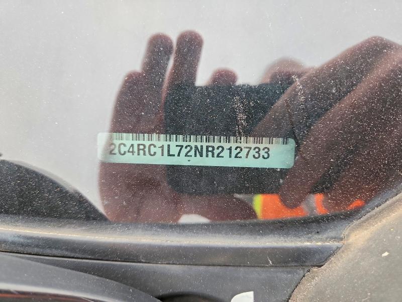Aukcja sprzedaży 2022 Chrysler Pacifica, vin: 2C4RC1L72NR212733, numer aukcji: 51520296