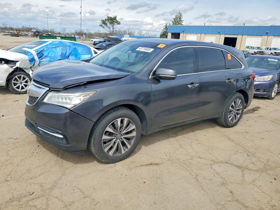 Продаж на аукціоні авто 2016 Acura Mdx, vin: 5FRYD4H4XGB045138, номер лоту: 49716666