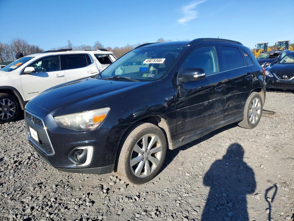2015 Mitsubishi Outlander Sport მანქანა იყიდება აუქციონზე, vin: 4A4AR4AW3FE025399, აუქციონის ნომერი: 49075346
