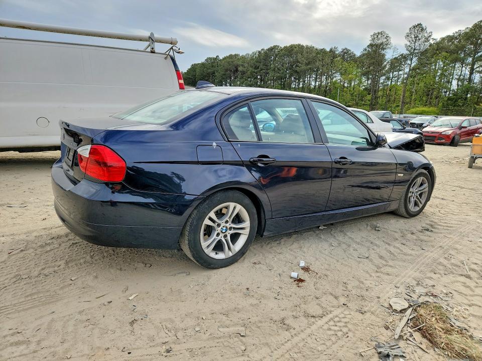 2008 Bmw 328 მანქანა იყიდება აუქციონზე, vin: WBAVA37578NL48220, აუქციონის ნომერი: 51300896