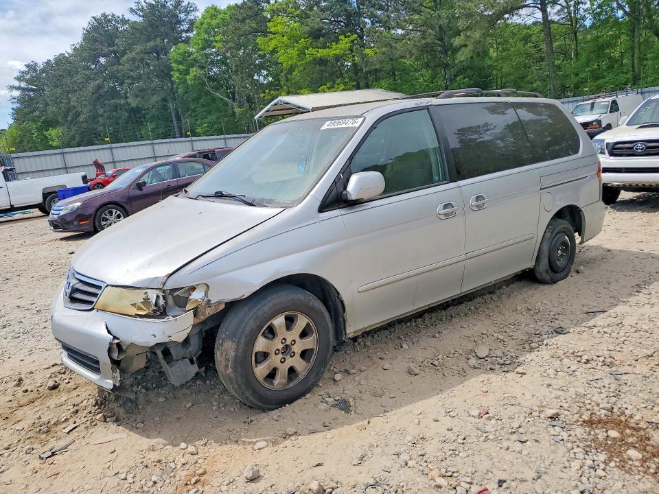 2002 Honda Odyssey მანქანა იყიდება აუქციონზე, vin: 2HKRL18652H573690, აუქციონის ნომერი: 49069476