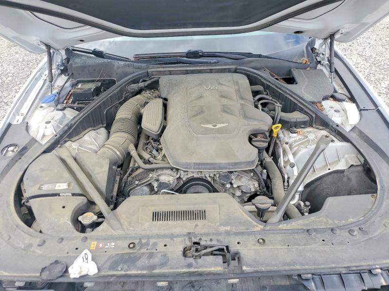 2018 Genesis G80 მანქანა იყიდება აუქციონზე, vin: KMHGN4JE6JU227409, აუქციონის ნომერი: 51210906