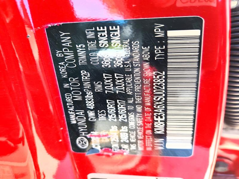 51127706 :رقم المزاد ، KM8HE3A6XSU023852 vin ، 2025 Hyundai Kona مزاد بيع