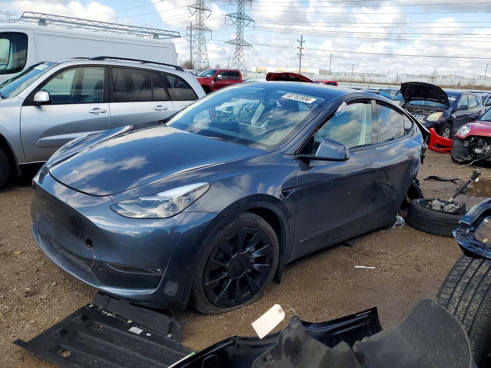 2023 Tesla Model Y მანქანა იყიდება აუქციონზე, vin: 7SAYGAEE1PF713433, აუქციონის ნომერი: 48782806