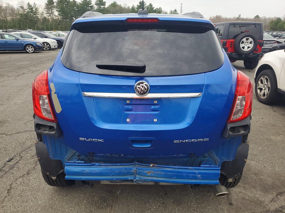 2016 Buick Encore მანქანა იყიდება აუქციონზე, vin: KL4CJASB7GB562906, აუქციონის ნომერი: 47746116