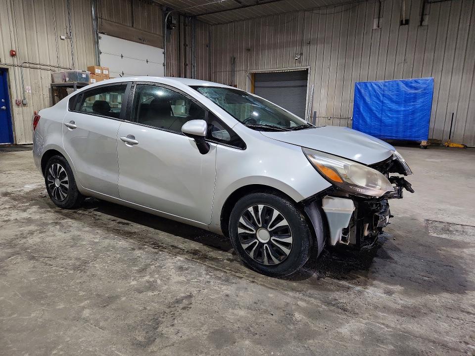2012 Kia Rio მანქანა იყიდება აუქციონზე, vin: KNADM4A39C6089586, აუქციონის ნომერი: 48638046