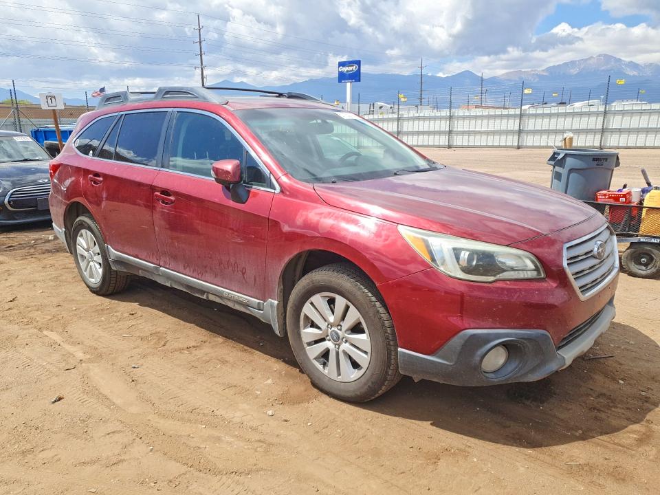 2015 Subaru Outback მანქანა იყიდება აუქციონზე, vin: 4S4BSALC2F3293613, აუქციონის ნომერი: 51152416