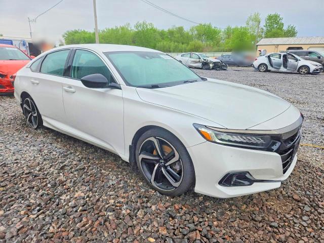 50507406 :رقم المزاد ، 1HGCV1F48NA011555 vin ، 2022 Honda Accord مزاد بيع
