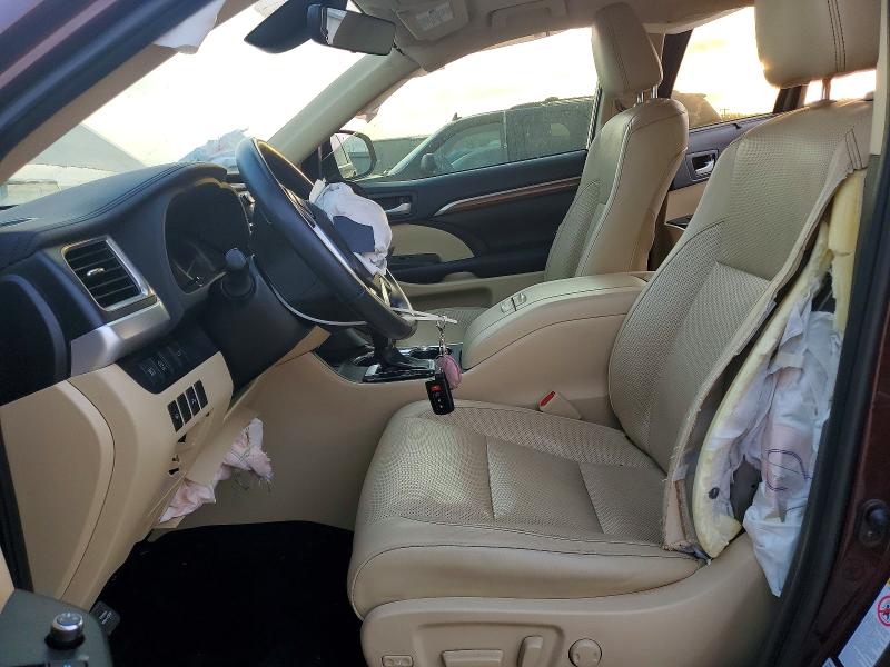2019 Toyota Highlander მანქანა იყიდება აუქციონზე, vin: 5TDYZRFH8KS340393, აუქციონის ნომერი: 50103666