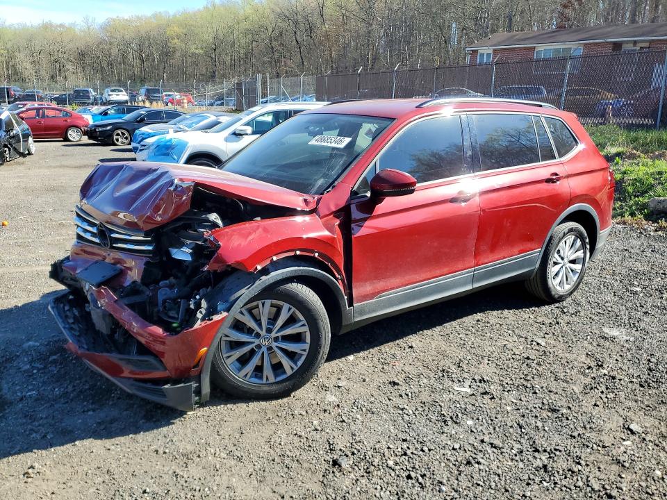 2018 Volkswagen Tiguan მანქანა იყიდება აუქციონზე, vin: 3VV0B7AX7JM040672, აუქციონის ნომერი: 48685346