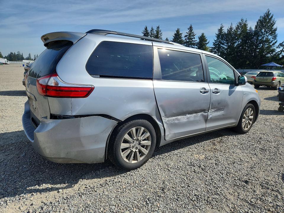 Продажа на аукционе авто 2017 Toyota Sienna, vin: 5TDDZ3DC6HS181336, номер лота: 50774436