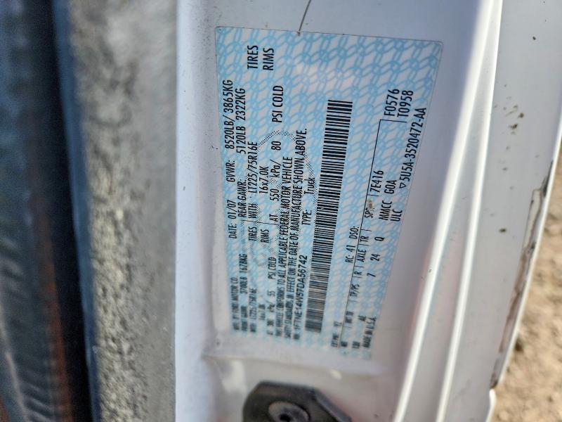 49115126 :رقم المزاد ، 1FTNE14W57DA56742 vin ، 2007 Ford E150 مزاد بيع
