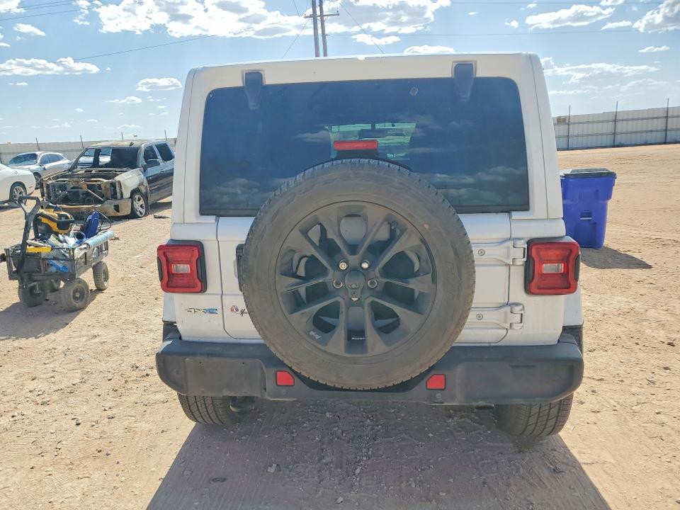 51092186 :رقم المزاد ، 1C4JJXP60MW800854 vin ، 2021 Jeep Wrangler Unlimited مزاد بيع