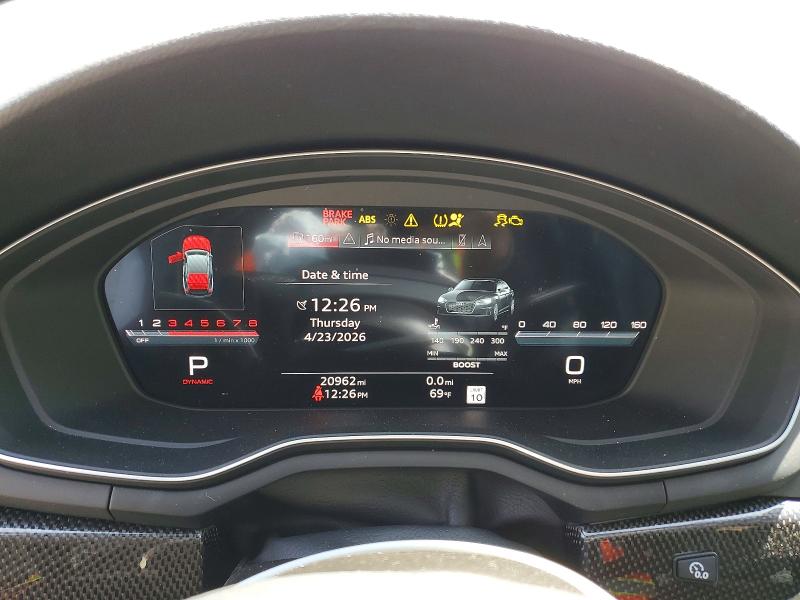 Aukcja sprzedaży 2025 Audi S5, vin: WAUC4CF51SA011444, numer aukcji: 51019216