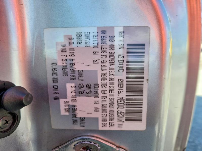51176976 :رقم المزاد ، JM1NC26F170130514 vin ، 2007 Mazda Mx-5 Miata مزاد بيع