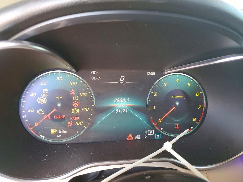 Aukcja sprzedaży 2021 Mercedes-benz C, vin: W1KWF8DBXMR613379, numer aukcji: 50083596