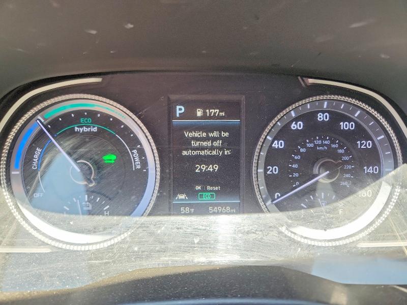 2022 Hyundai Sonata Hybrid მანქანა იყიდება აუქციონზე, vin: KMHL34JJ8NA040620, აუქციონის ნომერი: 48108336