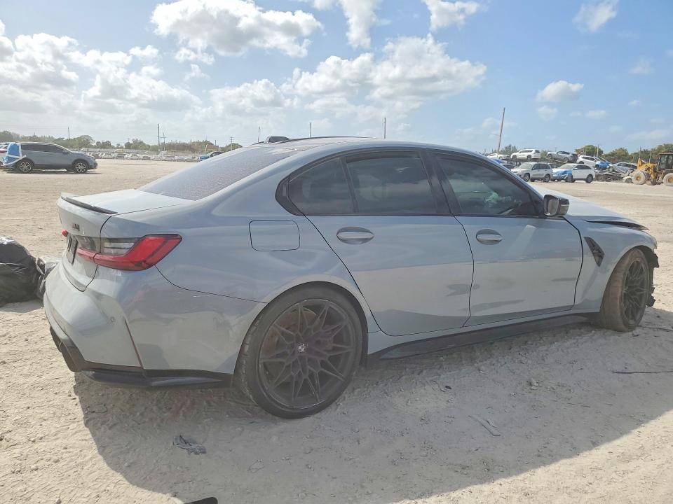 2024 Bmw M3 მანქანა იყიდება აუქციონზე, vin: WBS43AY02RFS89324, აუქციონის ნომერი: 49503006